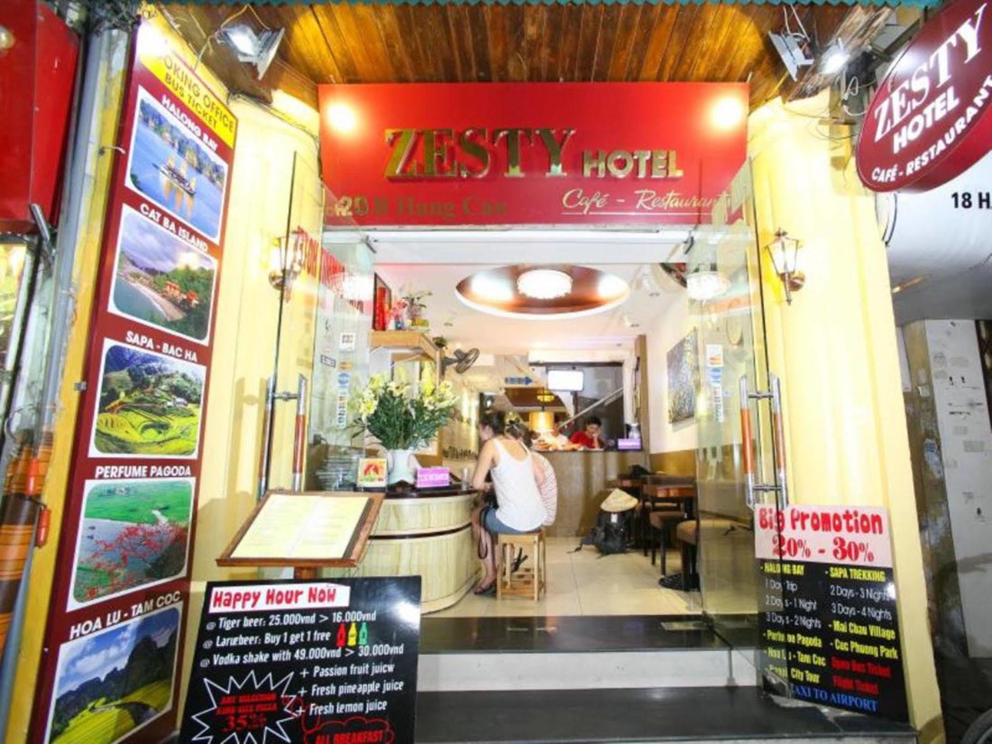 Hanoi Zesty Hotel Luaran gambar