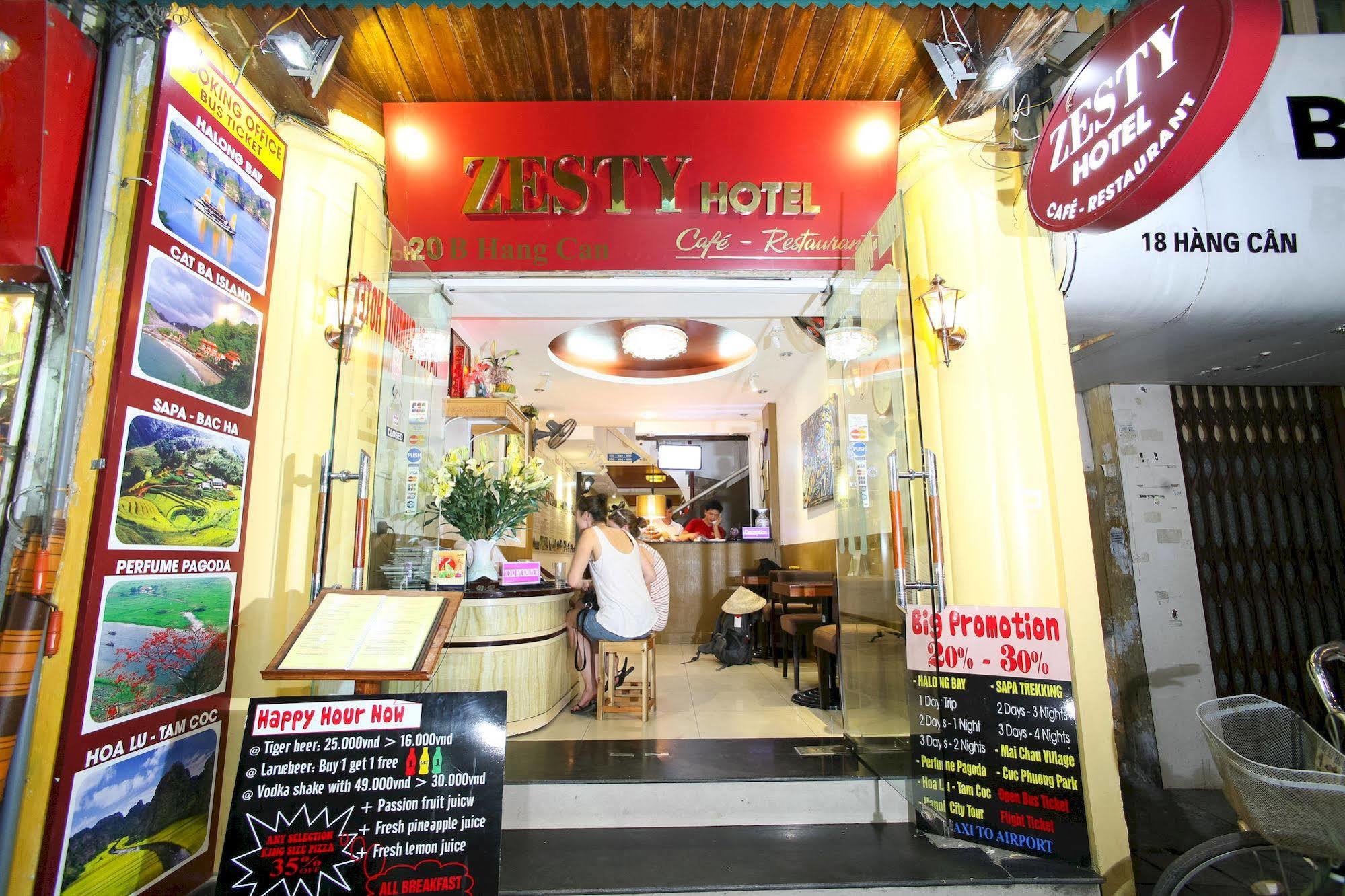 Hanoi Zesty Hotel Luaran gambar